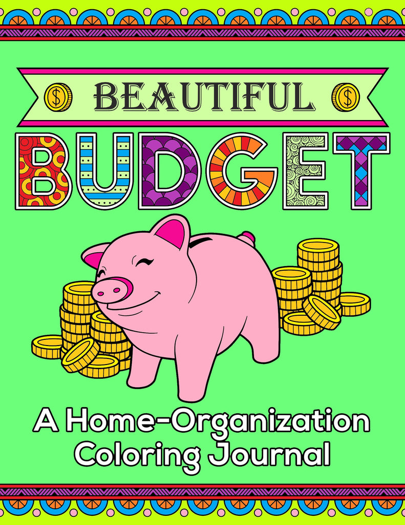 Beautiful Budget Planner - Printable Coloring Journal