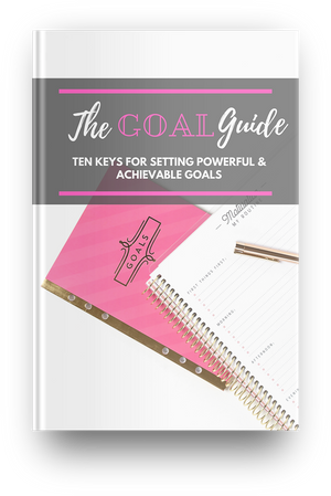 The Goal Guide eBook & AudioBook - I Am Beauty Watch Me Soar! Skincare beauty and wellness planner