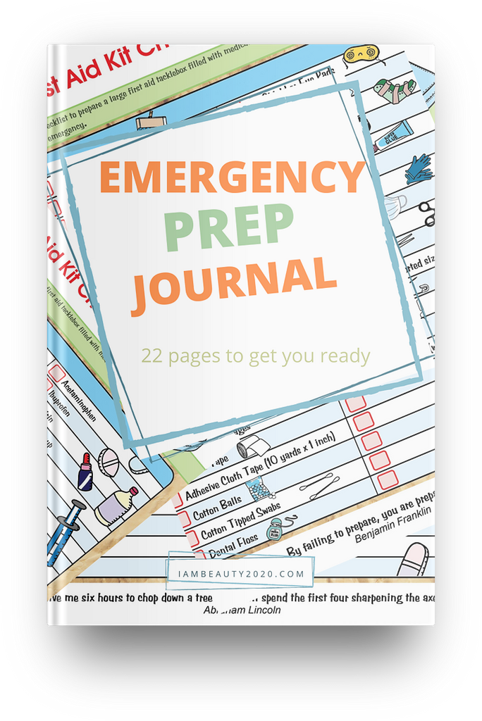 Emergency Prep Printable Coloring Journal