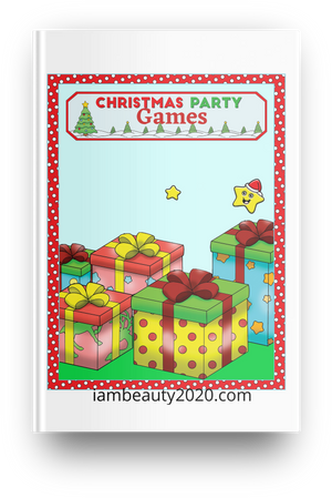 Christmas Party Games 14-Page Printable and Digital PDF Coloring Book