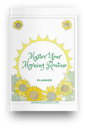 COLORFUL Master Your Morning Routine 20-Page Planner Journal PDF Digital and Printable